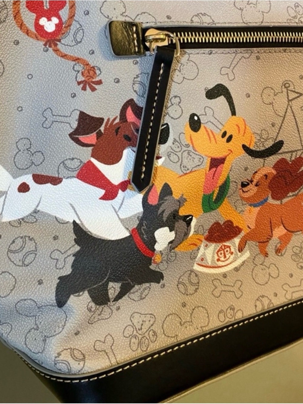Dooney & Bourke Disney Dogs Tote - Picture 9 of 12